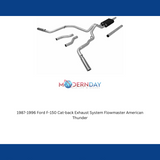 Exhaust system for 1987-1996 Ford F Exhaust stainless steel