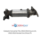 2012-2013 Honda Civic Catalytic Converter 17471