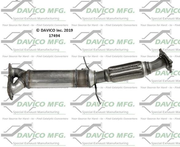 2010-2013 Volvo XC70 Catalytic Converter 17494
