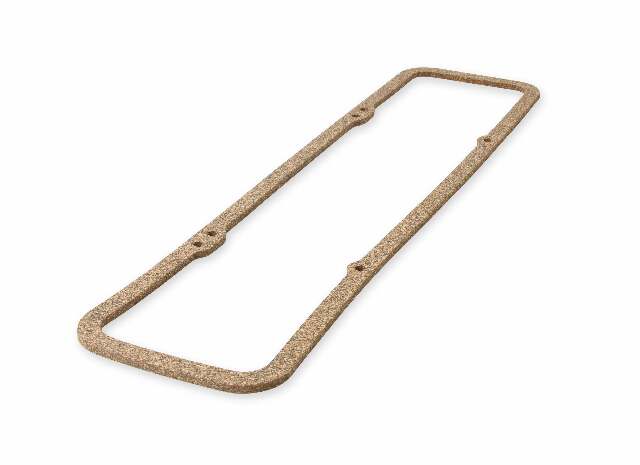 Mr. Gasket small block Chevy cork valve cover gasket set 1958 86 SBC rubber 175