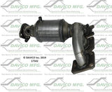 2014-2015 Kia Sorento Catalytic Converter 17502