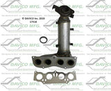 2010-2012 Lexus HS250h Catalytic Converter 17518