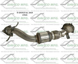 2012-2013 Land Rover Range Rover Evoque Catalytic Converter 17523