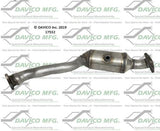 2007-2008 Honda Fit Catalytic Converter 17552