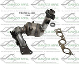 2017-2020 Mitsubishi Mirage Catalytic Converter 17553