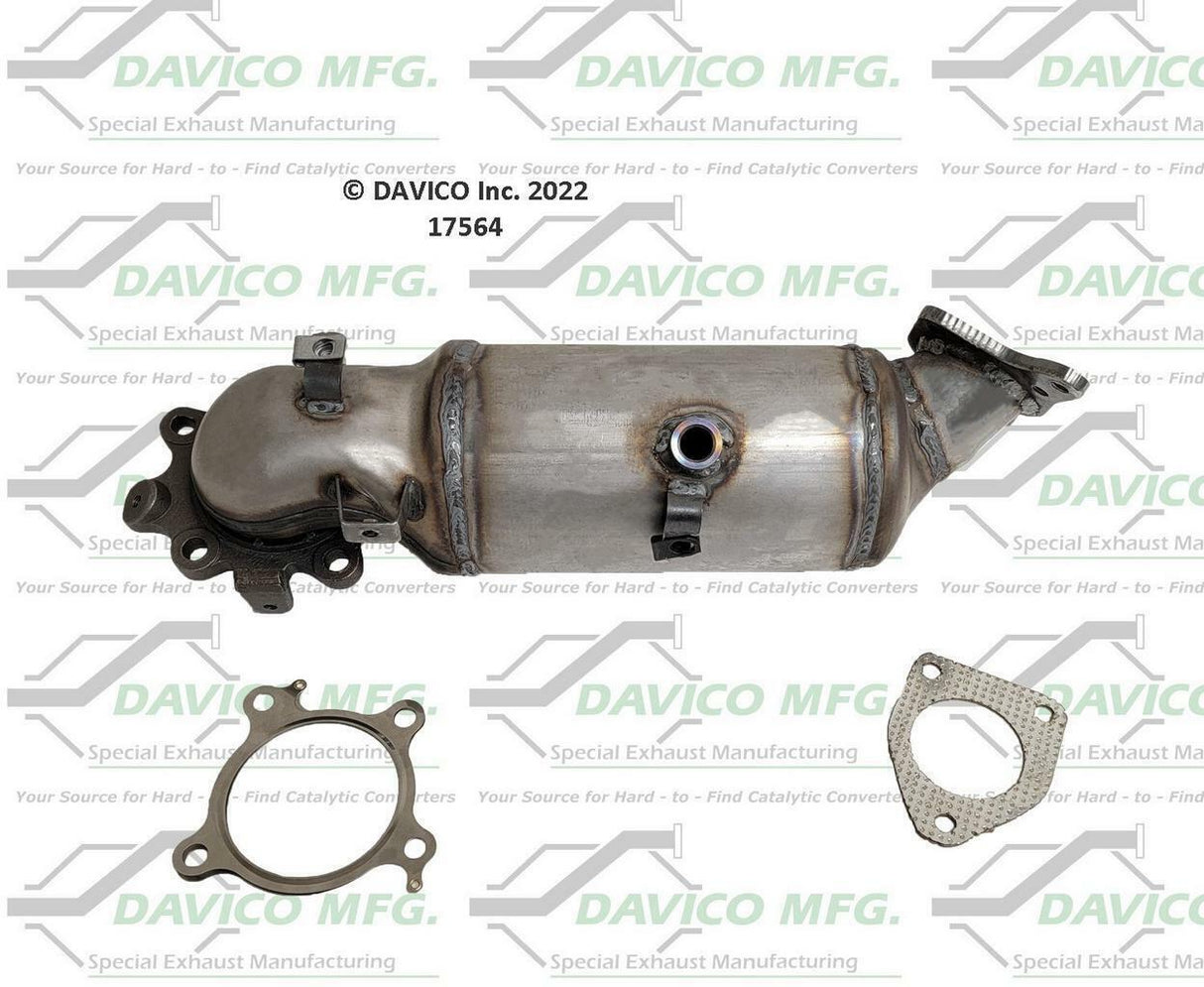 2018-2022 Honda Accord Catalytic Converter 17564