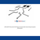 Exhaust system for 1973-1974 Chevy and Exhaust stainless steel