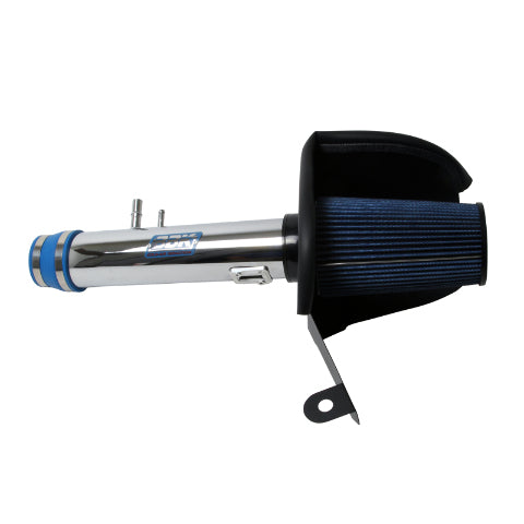 Fits 2011-2014 Mustang V6 3.7L Cold Air Induction System (Powder Chrome)-1778