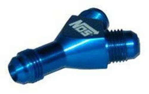 NOS specialty Y fitting -6AN blue 17835NOS