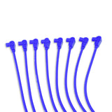 Spark Plug Wire Set Universal 8mm Silicone Spiro Pro 350 ohm/ft Blue 76602