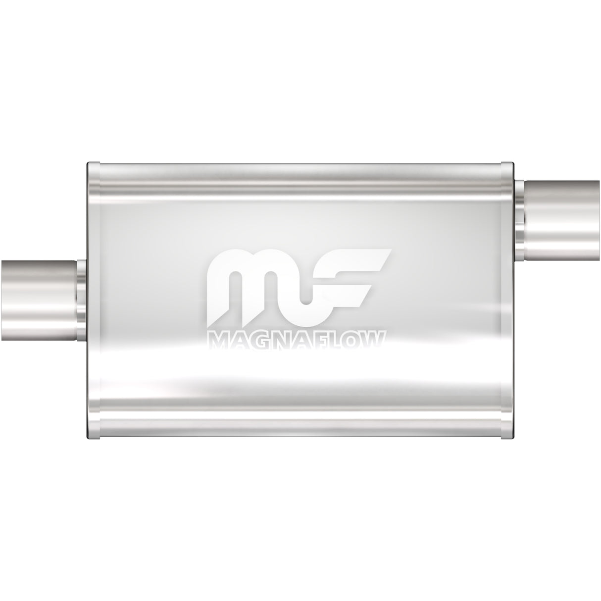 Exhaust Muffler for 4 X 9in. Oval Straight-Through Performance Exhaust Muffler MagnaFlow 14325