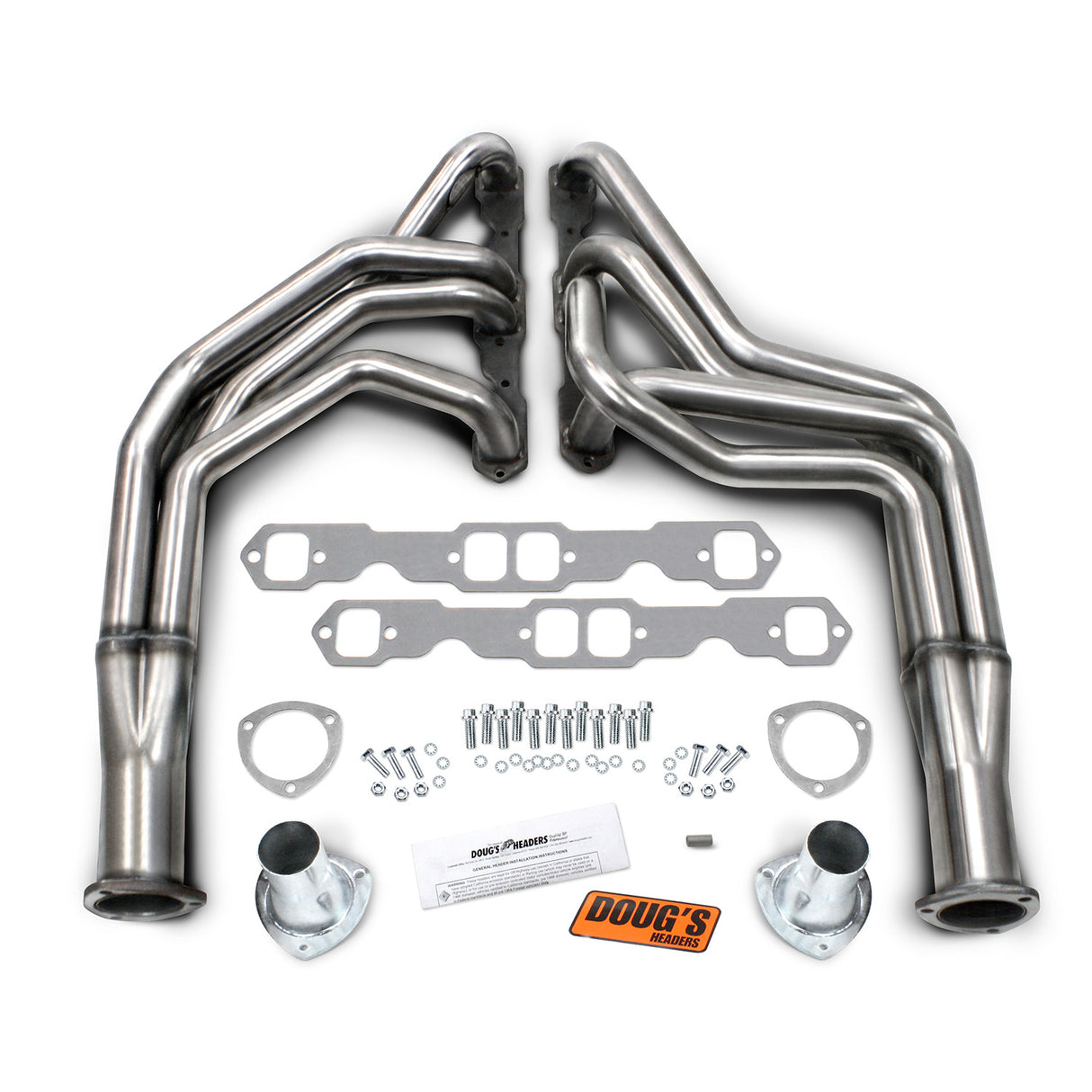 Long Tube Headers for 304 Stainless 1-3/4in Primary Stainless Steel D353-SS