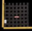 RaceQuip SFI ribbon window net 18 x 18 inch black 726003RQP