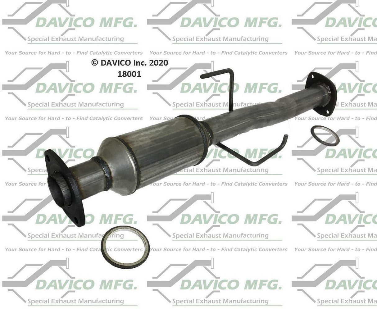 t 1999-2004 Toyota Tacoma Catalytic Converter 18001 Davico Mfg