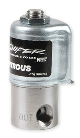 NOS sniper nitrous solenoid stainless steel blue black purge 18015NOS