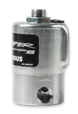 NOS sniper nitrous solenoid 250 max HP 1/4 NPT inlet 1/8 NPT outlet stainless steel black purge 18018NOS