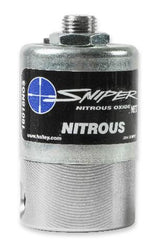 NOS sniper nitrous solenoid 250 max HP 1/4 NPT inlet 1/8 NPT outlet stainless steel black purge 18018NOS