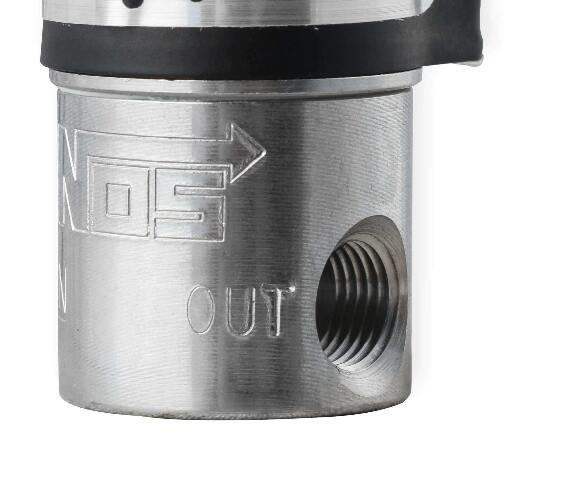 NOS nitrous solenoid - black - 18020BNOS stainless steel purge 2493