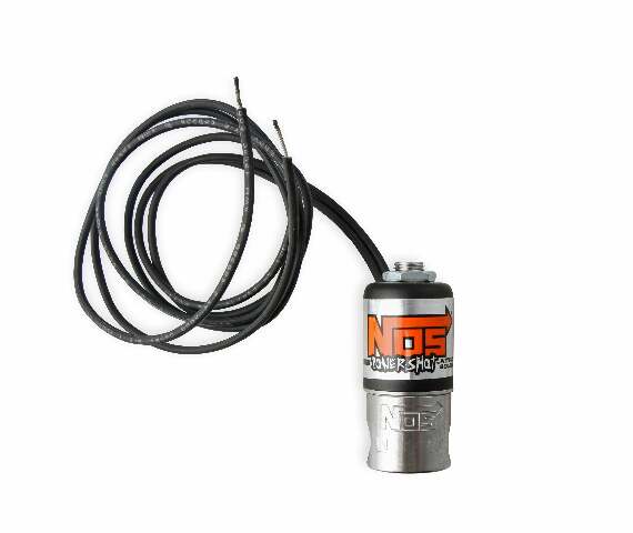NOS nitrous solenoid - black - 18020BNOS stainless steel purge 2493