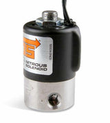 NOS nitrous solenoid - black - 18048RBNOS stainless steel red purge 2493