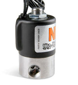 NOS nitrous solenoid - black - 18048RBNOS stainless steel red purge 2493