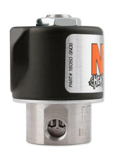 NOS fuel solenoid - black - 18050BNOS stainless steel red purge 2493