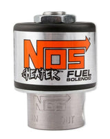 NOS fuel solenoid - black - 18050BNOS stainless steel red purge 2493