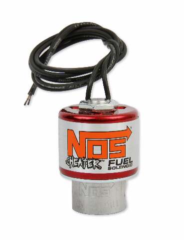 NOS cheater fuel solenoid stainless steel blue red purge 18050NOS