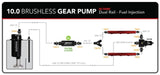 Electric Fuel Pump High Flow EFI Performance Universal Fit Aeromotive 18055-BGPL