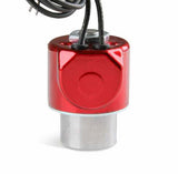 NOS fuel solenoid - red stainless steel black purge 18075NOS