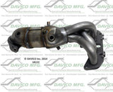 2002-2006 Nissan Sentra Catalytic Converter 18122