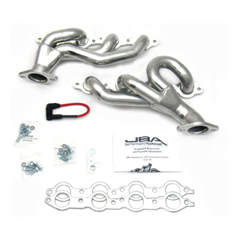 JBA Exhaust Headers for Chevy Camaro 6.2L V8 for 2010-2015 Stainless Coated - 1812SJS