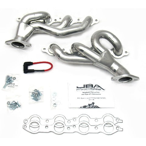 JBA Exhaust Headers for Chevy SS 6.2L V8 for 2014-2017 Stainless Coated - 1813SJS