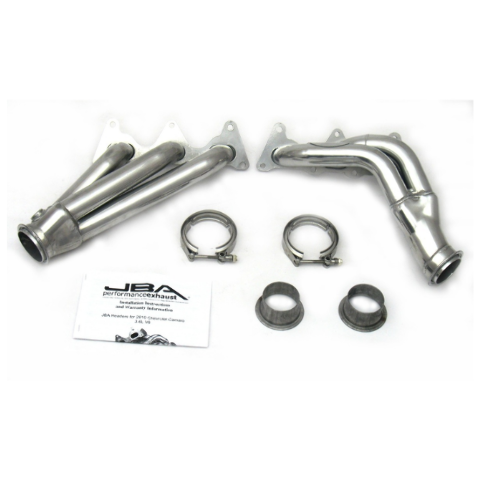 JBA Exhaust Headers for Chevy Camaro 3.6L V6 for 2010-2011 Stainless Coated - 1816SJS