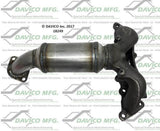 2004-2009 Kia Spectra Catalytic Converter 18249