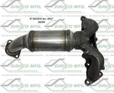 2004-2009 Kia Spectra Catalytic Converter 18249