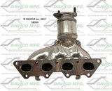 2002-2007 Mitsubishi Lancer Catalytic Converter 18283