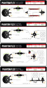 Electric Fuel Pump High Flow EFI Performance Universal Fit Aeromotive 18310-BGPL