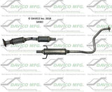 Catalytic Converter Fits: 2004-2009 Toyota Prius18382