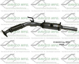 t 2012-2014 Volkswagen Passat Catalytic Converter 18424 Davico Mfg
