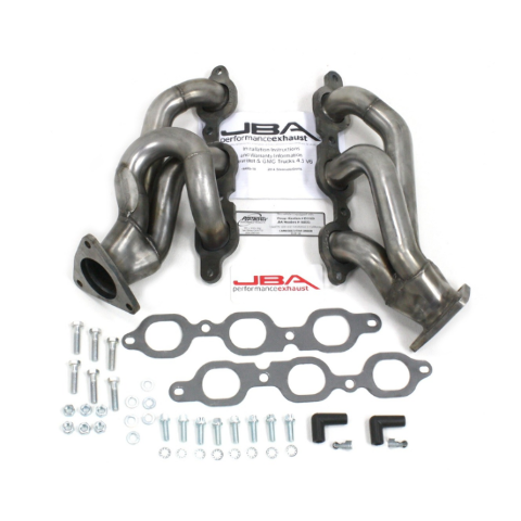 JBA Exhaust Headers for Chevy GMC Silverado 1500 Sierra 1500 4.3L V6 - 1842S-10