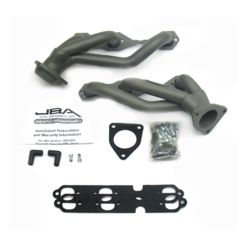 JBA Exhaust Headers for Chevy GMC Silverado 1500 Sierra 1500 4.3L V6 - 1842S-9JT
