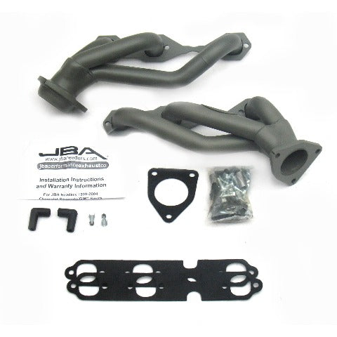 JBA Exhaust Headers for Chevy GMC Silverado 1500 Sierra 1500 4.3L V6 - 1842S-9JT