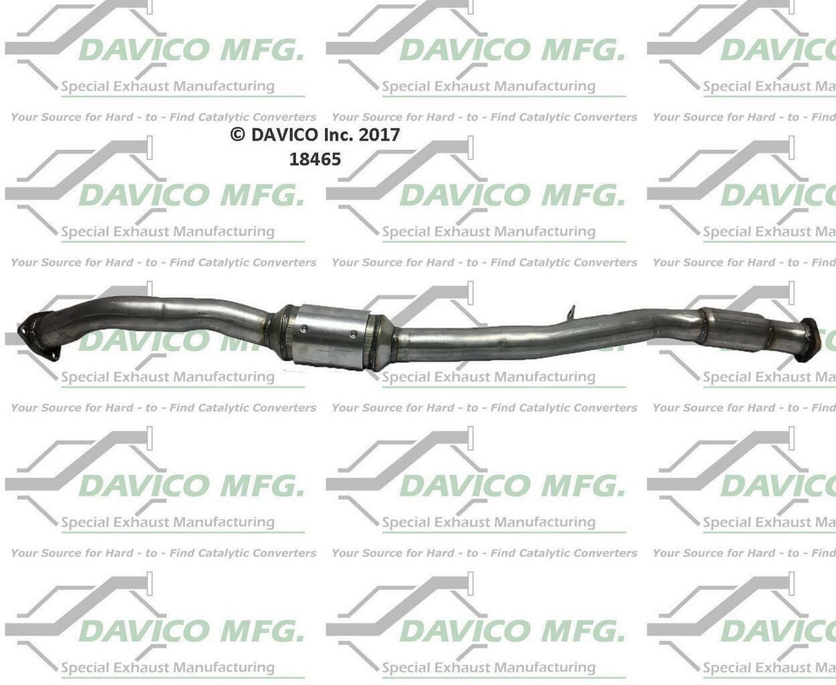 2010-2012 Subaru Legacy Catalytic Converter 18465