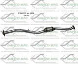 2006-2009 Subaru Legacy Catalytic Converter 18478