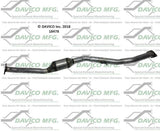 2006-2009 Subaru Legacy Catalytic Converter 18478