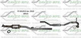 2012-2013 Mitsubishi Outlander Sport Catalytic Converter 18515