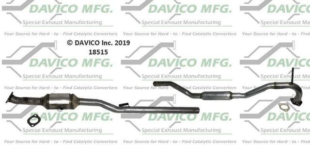 2012-2013 Mitsubishi Outlander Sport Catalytic Converter 18515
