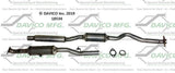 2012-2017 Mitsubishi Lancer Catalytic Converter 18534