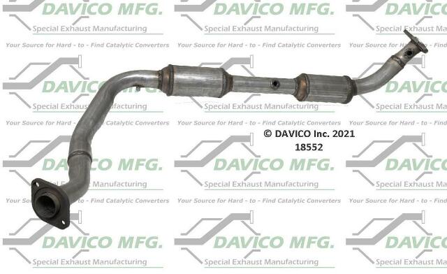 2008-2009 Toyota Sequoia Catalytic Converter 18552
